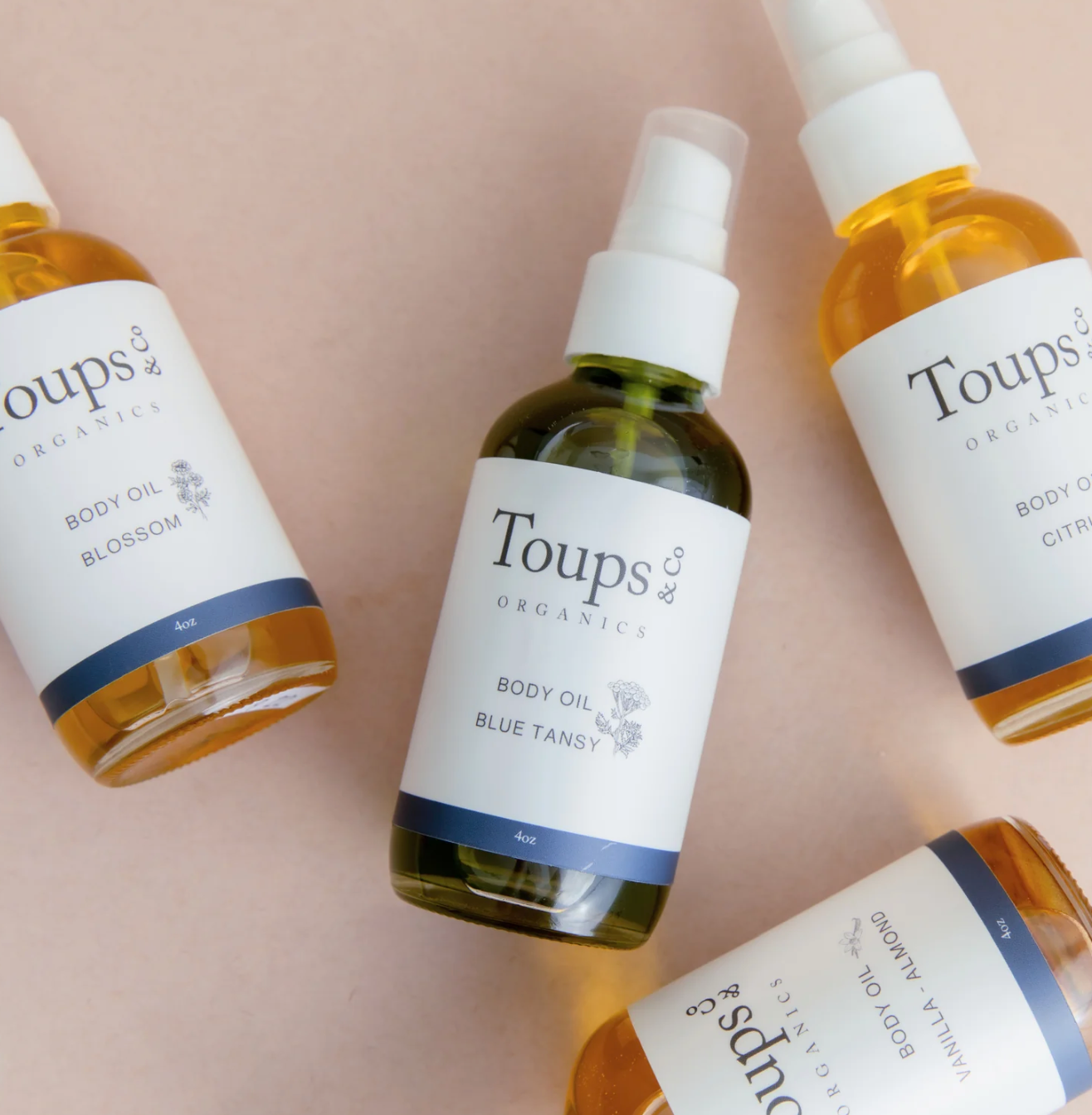 Organic Body Oil- Vanilla + Almond